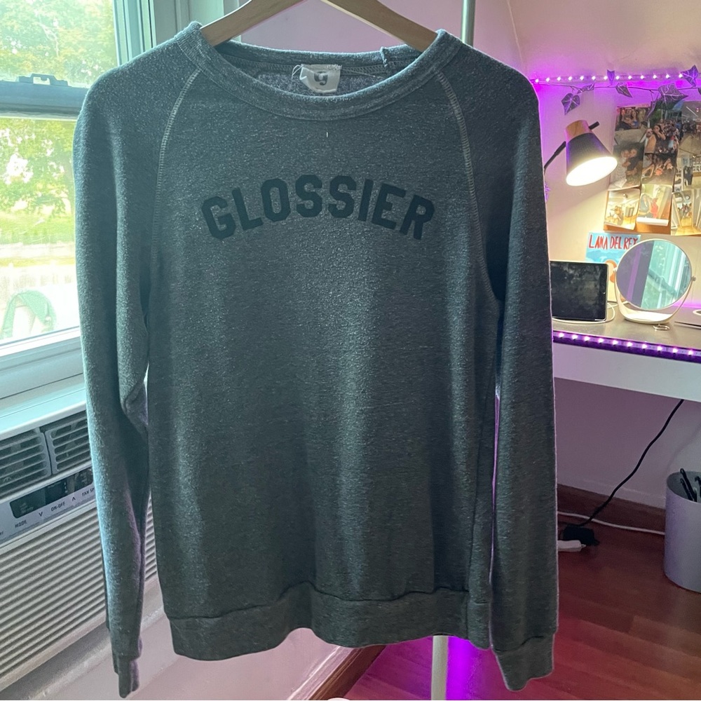 Glossier sweatshirt